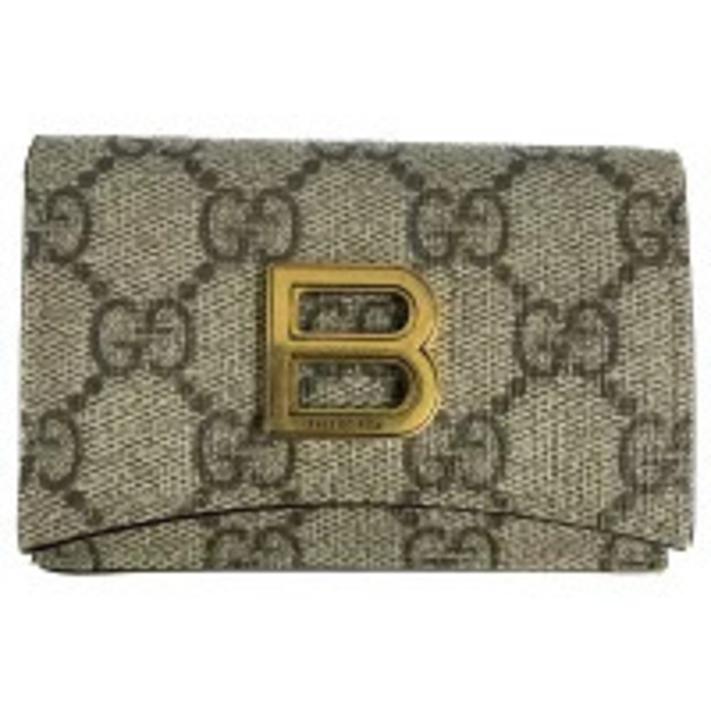 GUCCI BALENCIAGA The Hacker Project Wallet Tri fold Compact Card Case
